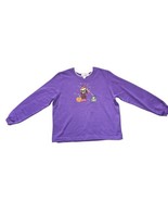 White Stag Vintage Y2K Purple Halloween Sweatshirt Women Size XL Spooky ... - $23.45 CAD