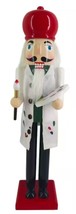 Wooden Christmas Nutcracker,16&quot;, Painter In Coat W/PAINT Brush &amp; Palette,Ashland - £25.90 GBP