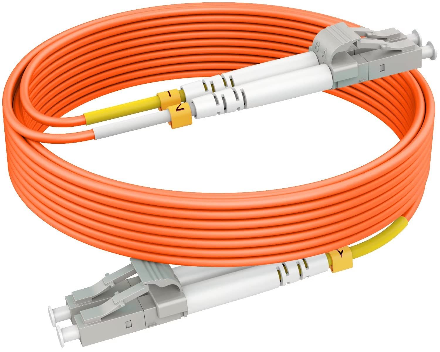 200Ft(61M) Lc Lc Om2 Fiber Patch Cables Mmf Multimode, Options 7Inch~500Ft, - $63.92