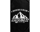 Dventure is calling wilderness mountains feather arrows black and white hand towel thumb155 crop