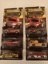 Matchbox 2023 County Rescue Series Complete Set Of Six Vehicles Mint On Cards - £63.94 GBP