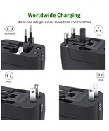 Travel Adapter-Charger, Electrical, USB, Current, Cell Phone, Travel, Po... - $366.24 MXN