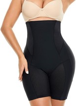 Shapewear for Women Firm Tummy Control Power Sculpting Shorts (Black,Siz... - £15.42 GBP
