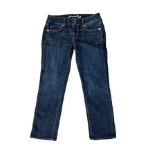 American Eagle Artist Cropped Jeans 6 Used Denim - £13.98 GBP