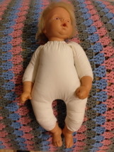 Vintage 2000 Original Lee Middleton Blonde Head Baby Doll Reva Schick Life Like - £38.14 GBP