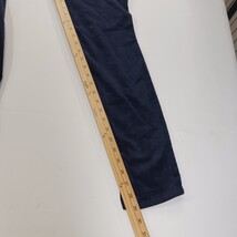 LOFT Corduroy Pants Women's Sz 26 (29×29) Blue Curvy Skinny Leg Pockets Stretch image 7