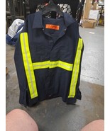 Red Kap Long-Sleeve Work Shirt Bright Yellow Strip Sz 3X 835 JJ - $35.59 CAD