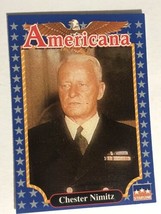 Chester Nimitz Americana Trading Card Starline #27 - £1.55 GBP