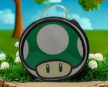 Nintendo Amiibo Super Mario Green Mushroom 1-Up Storage Carry Case Bag P... - £25.14 GBP