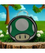 Nintendo Amiibo Super Mario Green Mushroom 1-Up Storage Carry Case Bag P... - £25.04 GBP