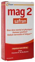 Mag 2 Saffron 30 tablets - $58.00