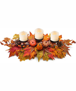 Thanksgiving Centerpiece Fall Table Decorations, Artificial Gourd, Pumpk... - $77.34 CAD