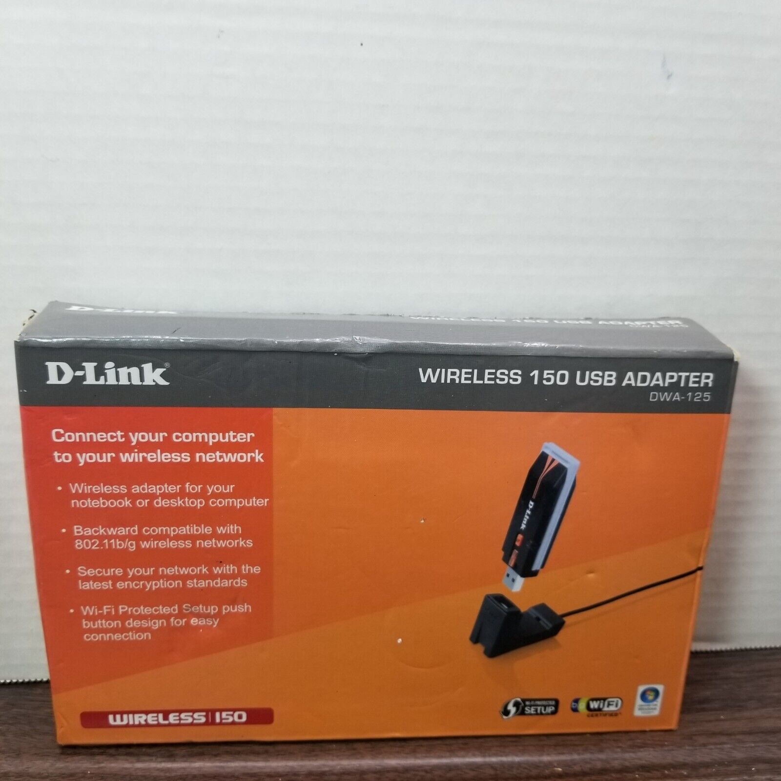 D-link DWA-125 Wireless N 150 USB Adapter Tested and Works. - £7.89 GBP