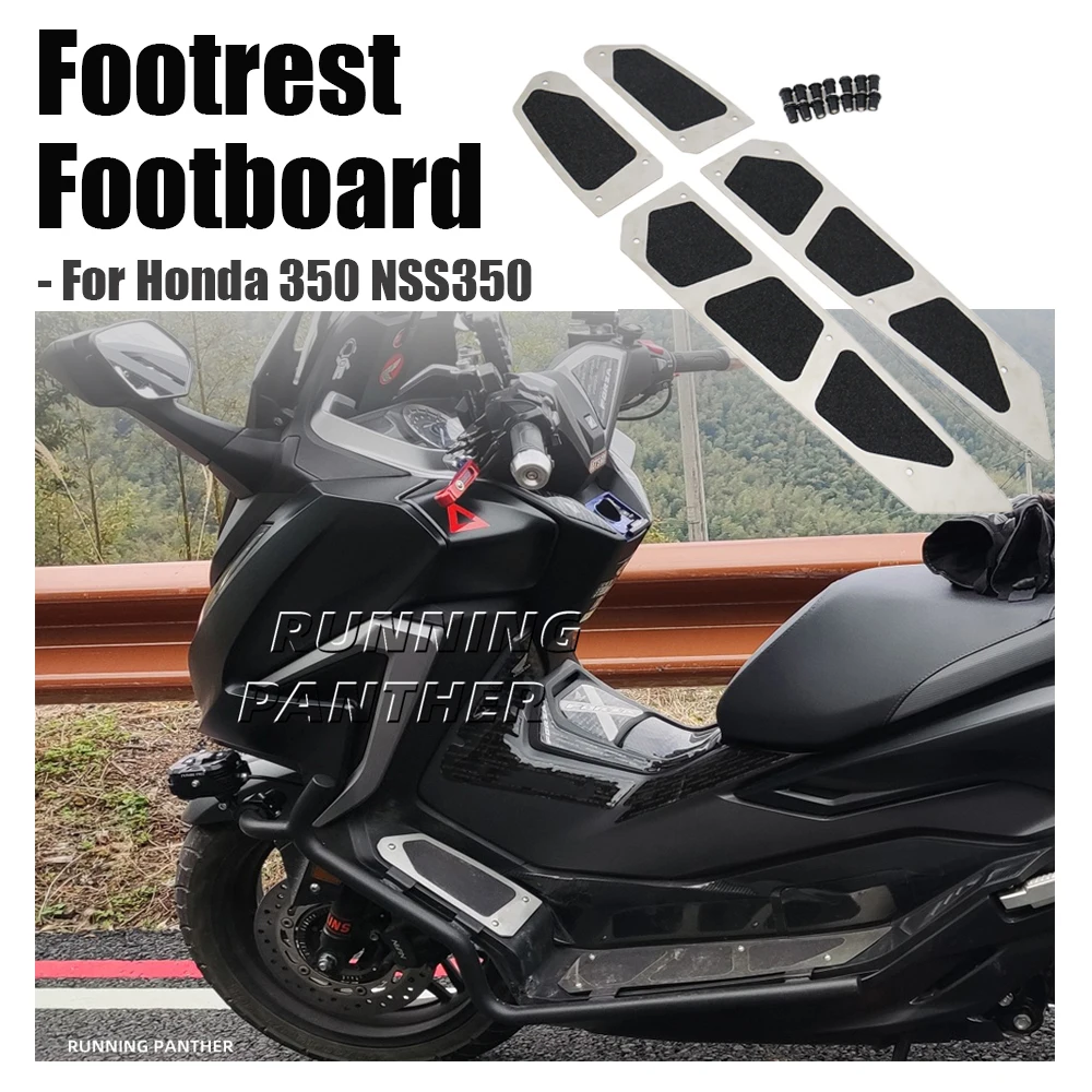 New Motorcycle Accessories Footrest Footboard Step Footpad Pedal Plate F... - $75.57+