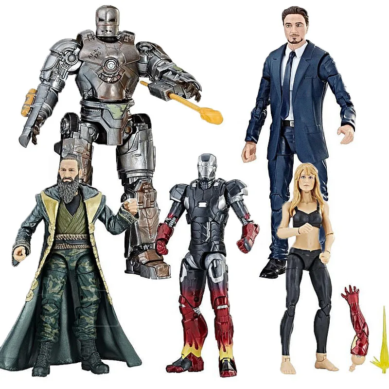 Hasbro Genuine Marvel Legends Iron Man Pepper He Mandarin Tony Stark Iron Man - £107.02 GBP+