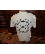 White Cotton Davey Miller Surfing Surf T-shirt North Shore OAHU Adult L - $21.73