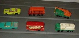 Vintage Matchbox LESNEY Made in England Lot of 6 Parts Or Repair - $14.99