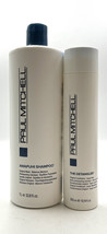 Paul Mitchell Awapuhi Shampoo 33.8 oz &amp; The Detangler 10.14 oz - £38.72 GBP