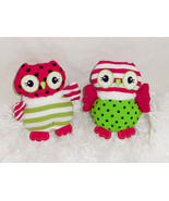 Mary Meyers 4 1/2&quot; Beanie Owls - Lot of 2 - Total Cuteness! - £6.80 GBP