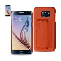 [Pack Of 2] Reiko Samsung Galaxy S6 Rfid Genuine Leather Case Protection And ... - £22.92 GBP