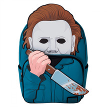 Halloween Michael Myers Cosplay Full-Size Backpack By Loungefly Multi-Color - $106.99