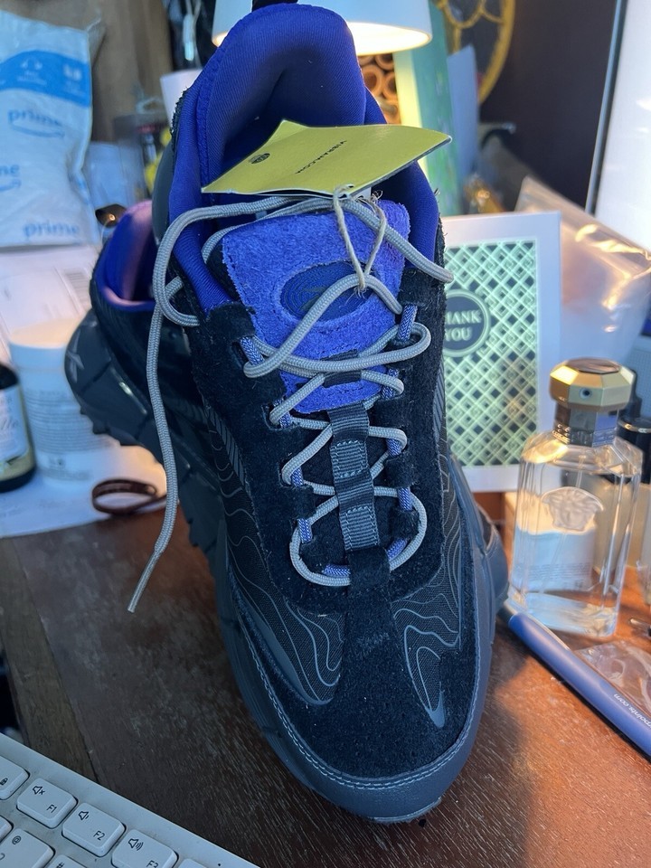 Size 8 - Reebok Zig Kinetica 2.5 Edge Black Bold Purple - $88.65