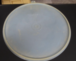 Tupperware 230-25 Lid 9&quot; Faded Blue Round  Replacement Lid with Z Tab - £7.05 GBP