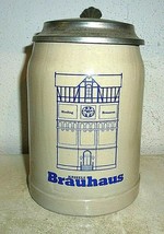Binding Frankfurt Brauhaus Kassel lidded German Beer Stein - £11.98 GBP