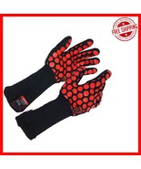Double-Layered Silicone Oven Gloves - 932°F Heat Protection for Home Chefs - $752.88 MXN