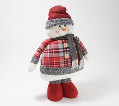 Kringle Express Oversized Plush Pop Up Holiday Figure in Snowman - £42.50 GBP