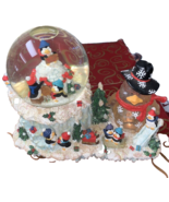 San Francisco Music Box Co Santa Claus Is Coming To Town Penguin Snow Globe - $75.39 CAD