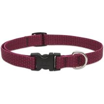 LupinePet Eco 3/4" Berry 13-22" Adjustable Collar for Medium and Larger ... - $25.41