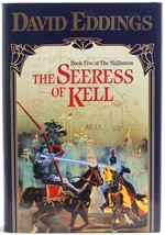 David Eddings The Seeress of Kell Book 5 The Malloreon HC 1st Edition De... - $10.00