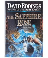 David Eddings The Sapphire Rose Book 3 The Elenium HC 1st Edition 1992 D... - £9.38 GBP