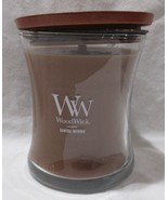 Yankee WoodWick Hourglass Candle Jar 9.7 oz SANTAL MYRRH crackles as it ... - $45.64 CAD