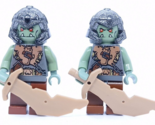 Lego Castle Fantasy Era Troll Warrior Minifigure  cas365 Set 7078 7038 L... - £18.94 GBP