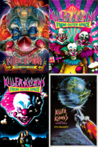 1988 Killer Klowns From Outer Space Set Of 4 11X17 Movie Posters Clowns Aliens - £16.50 GBP