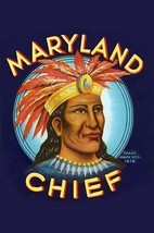 Maryland Chief - Art Print - £17.27 GBP+
