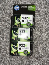 Lot Of 3 HP 932Xl Black Ink Cartridge HP Officejet 6100 6600 - CN053AN E... - $24.50