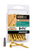 Hillman 42591 Deck Plus Deck Screws, #8 x 1-5/8 in., Tan, 75-Pack - $22.02