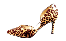 Women D&#39;orsay Pump Size 7.5 Leopard Print Stiletto Heel A NEW DAY (FITS ... - $21.99