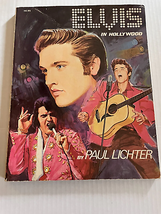 Elvis Presley in Hollywood Movie Book Paul Lichter 1975 Simon &amp; Schuster - £8.99 GBP