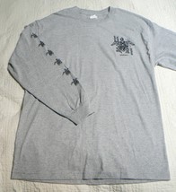 Long Sleeve Hawaiin T-Shirt w/ Sea Turtles - Gray - $19.99