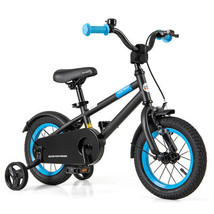 Kids Bike with Adjustable Handlebar and Saddle Black-12 Inches - Color: Black -  - $147.99