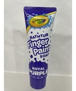 Crayons Kids Bathtub Finger Paint Soap 3 Fl Oz Tube ROYAL PURPLE. - $5.30