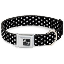 Mini Stars Black &amp; White Dog Collar - £17.37 GBP