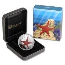 2011 Australia 50 Cents 1/2 oz Silver Starfish Proof (w/Box) THE REEF Series - £47.77 GBP