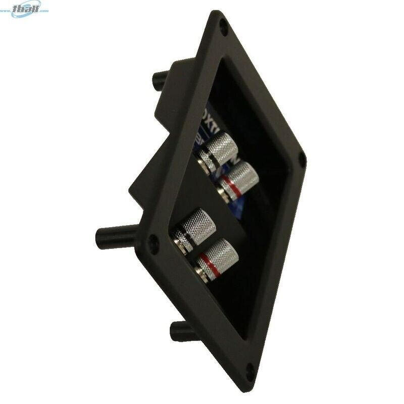 Deejay LED - TBHBOXTERMINAL - Bi-Amp Speaker Terminal Binding Post - Nickel - $24.95