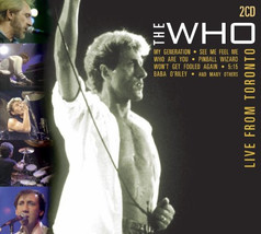 The Who Live From Toronto Rare 1982 Soundboard 2 CD set Good Sound  - £19.98 GBP