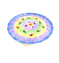 Sweet Shoppe by Sango Sue Zipkin Colorful Large 18&quot; Serving Platter - £19.42 GBP